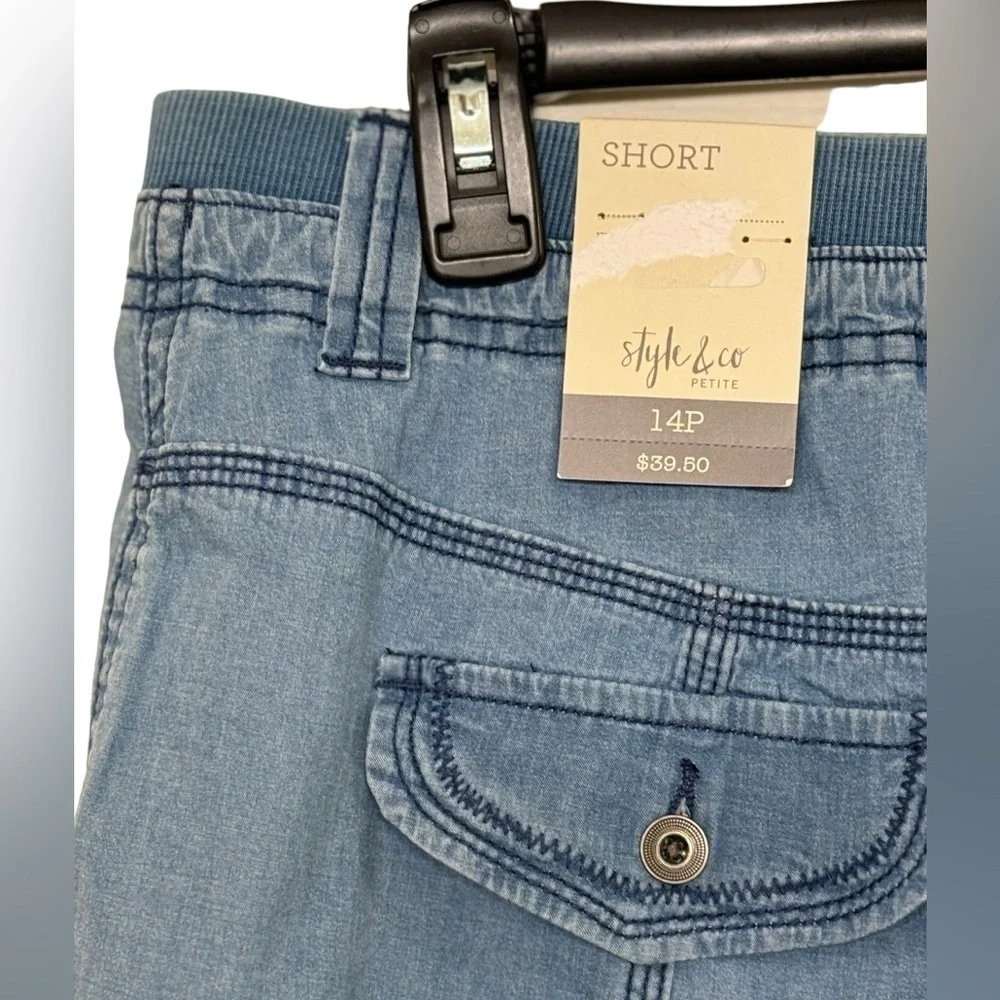 Style & Co Zigzag Stitch Shorts 14P